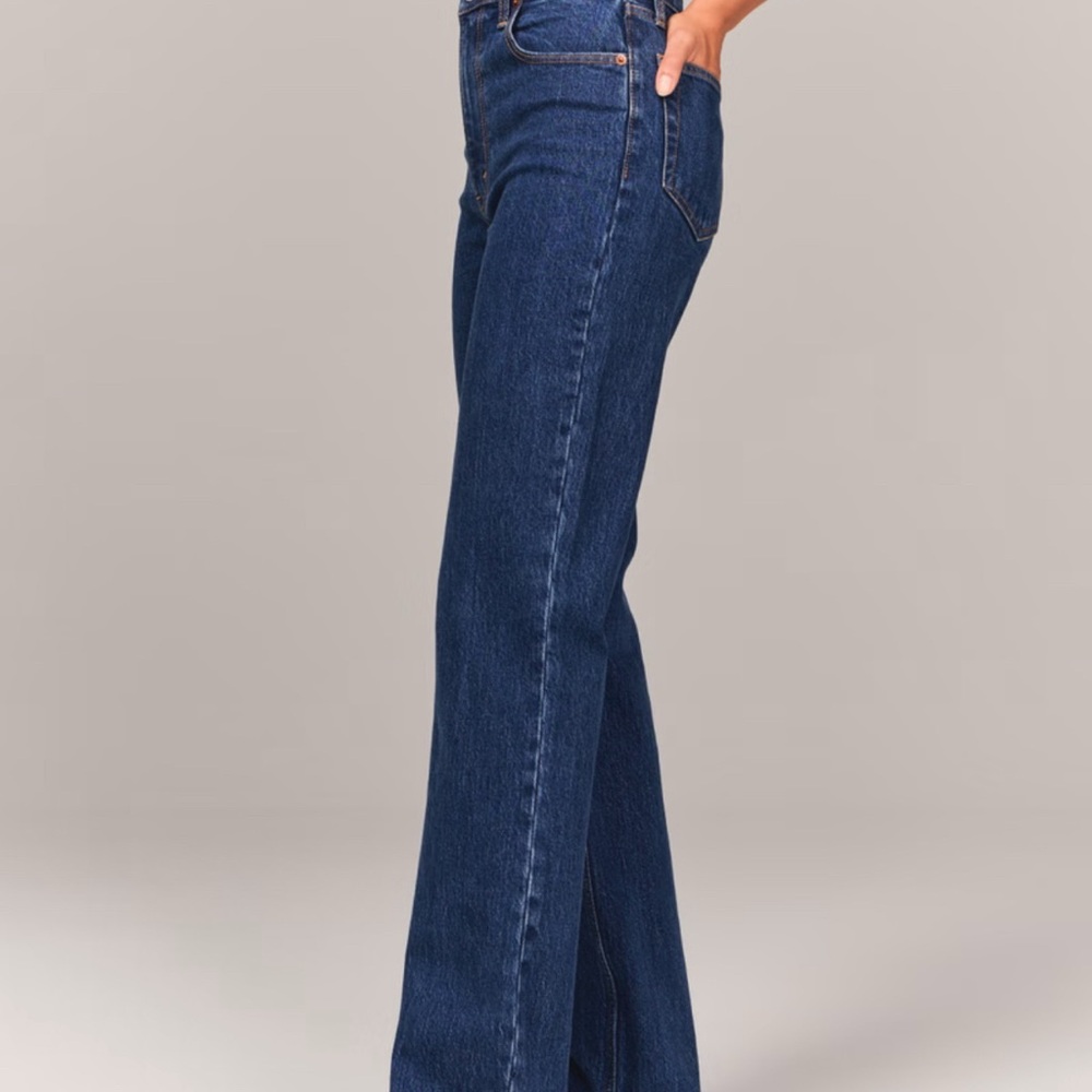 Abercrombie & Fitch ultra high rise 90s straight